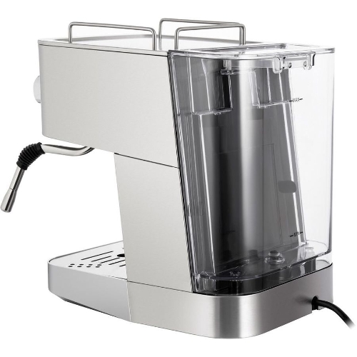 Кофеварка рожковая Maunfeld MF-721S PRO нержавеющая сталь, исп. кофе - молотый/чалды, 1.5 л, 1140 Вт, 15 бар
