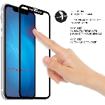 Защитное стекло для экрана DF tColor-04 для Tecno Spark 7 2.5D, 1 шт, черный df tcolor-04 (black)