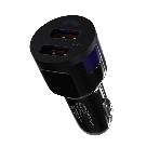 Автомобильное зарядное устройство Maxvi CCM-212 Plus M черный 2.1A