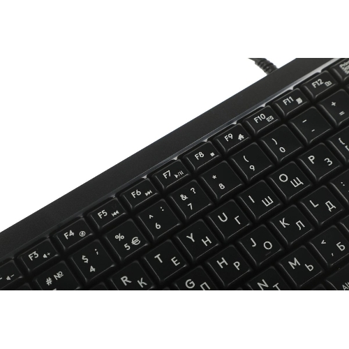 Комплект клавиатура+мышь A4Tech FStyler F1512 проводной, USB, 1200 DPI, черный
