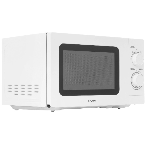 Микроволновая печь Hyundai HYM-M2064 белый, 20 л, 700 Вт, переключатели - поворотный механизм