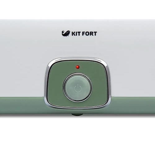 Йогуртница Kitfort KT-2006 20Вт 4б. 180 мл белый/зеленый