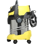 Строительный пылесос Karcher WD 5 S V-25/5/22 желтый, 1100 Вт, уборка сухая/сбор воды, пылесборник мешок/контейнер, 25 л