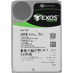 Жесткий диск Seagate HDD Exos X22 ST22000NM001E 22Tb 7200rpm SATA-III 512Mb 3.5"