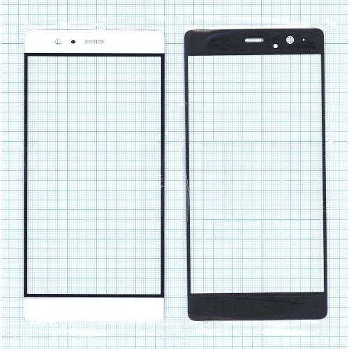 Стекло для Huawei P9 Plus белое