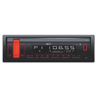 Автомагнитола ACV AVS-914BR, 1 DIN, Bluetooth, USB Type-A, AUX