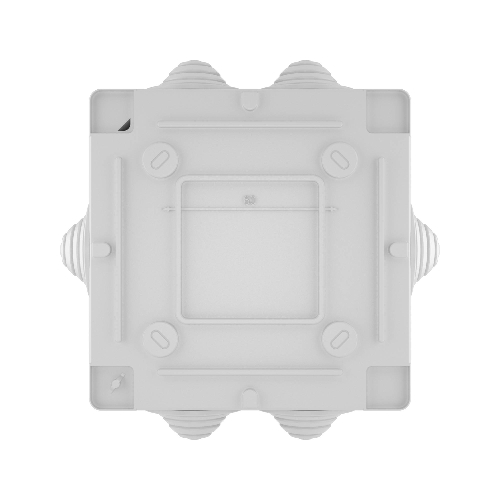 Коробка ответвительная DKC 53801 с 6 кабельными вводами д.25мм IP55 100х100х50мм