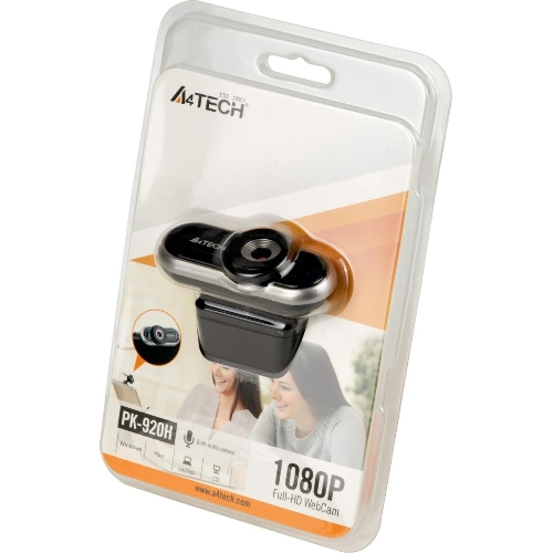 Веб-камера A4Tech PK-920H 1920x1080, 30 кадр/с, USB Type-A, микрофон (шумоподавление)