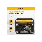 Электрогенератор бензиновый Denzel GE 7900, 6.5 кВт, 97 дБ, 74 кг