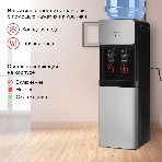 Кулер для воды Starwind SW-1011EB, верхняя загрузка, нагрев 95 °С, охлаждение 10 °С, черный/серебристый