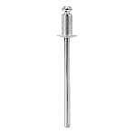 Заклепки алюминиевые Denzel, 1/8"-1/4", 3 х 6 мм, 50 шт.