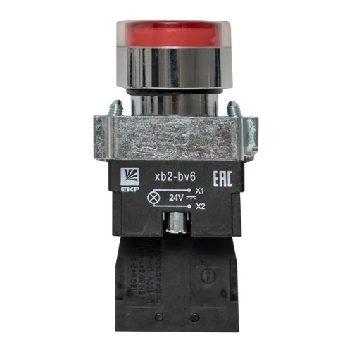 Кнопка BA42 с подсветкой 24В красн. NC PROxima EKF xb2-bw42-24