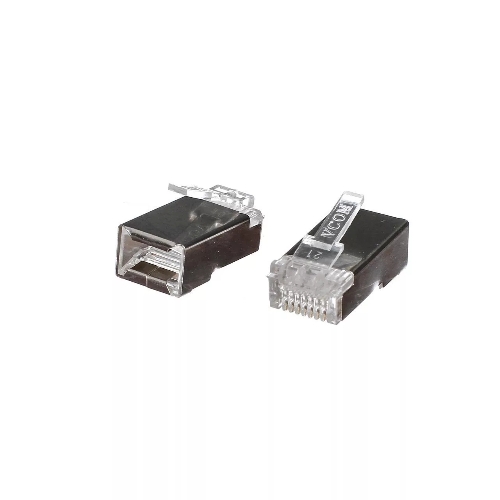 Коннекторы RJ45 для FTP кабеля 5 кат. экранированные, 20 шт
