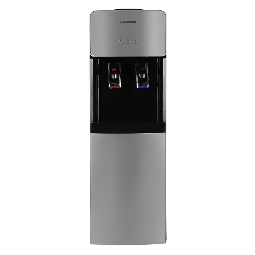 Кулер для воды Starwind SW-1011EB, верхняя загрузка, нагрев 95 °С, охлаждение 10 °С, черный/серебристый