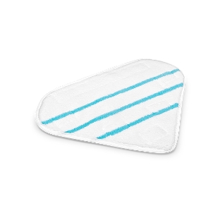 Сменная насадка для паровой швабры Bt SM1115 White-blue. (Тряпка для мытья полов) Материал 95% polyester, 5% nylon, размер 270 х 220 мм"