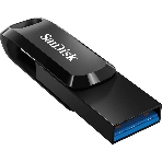 Флешка USB Sandisk DDC3 (SDDDC3-032G-G46), 32Gb, USB 3.0/USB Type-C, R/W 150/30, черный