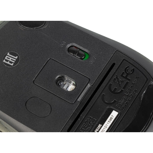 Мышь беспроводная A4Tech Fstyler FG10S черный/серый, 2000 dpi, радиоканал, USB, кнопки - 4