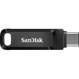 Флешка USB Sandisk DDC3 (SDDDC3-032G-G46), 32Gb, USB 3.0/USB Type-C, R/W 150/30, черный
