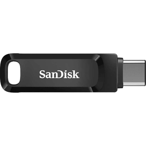 Флешка USB Sandisk DDC3 (SDDDC3-032G-G46), 32Gb, USB 3.0/USB Type-C, R/W 150/30, черный