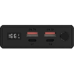 Портативный аккумулятор Digma DGPD100WA 20000mAh QC3.0/PD3.0 100W 5A 2xUSB-A/2xUSB-C черный