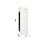 Дозатор для мыла Puff-8110 350 мл, белый, ABS-пластик