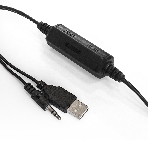 Акустическая система 2.0 ExeGate EX287059RUS Tango 314 (питание USB, 2х3Вт (12 Вт RMS), 80-20000Гц, темное дерево)