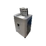 Шредер Office Kit SA375 серый/черный с автоподачей (секр.P-4) фрагменты 375лист. 42лтр. скрепки скобы пл.карты CD