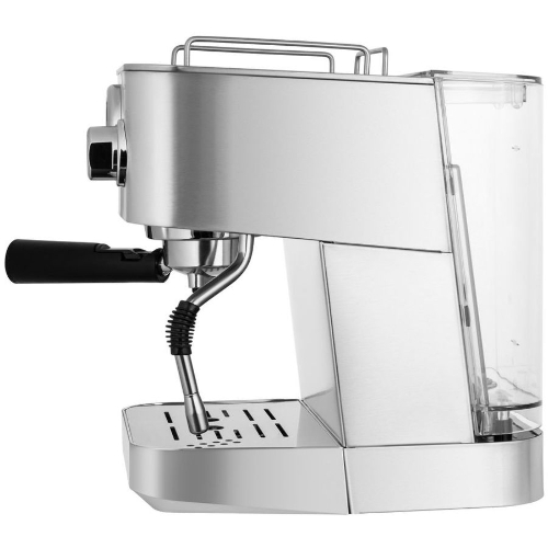 Кофеварка рожковая Maunfeld MF-721S PRO нержавеющая сталь, исп. кофе - молотый/чалды, 1.5 л, 1140 Вт, 15 бар