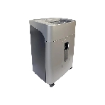 Шредер Office Kit SA375 серый/черный с автоподачей (секр.P-4) фрагменты 375лист. 42лтр. скрепки скобы пл.карты CD
