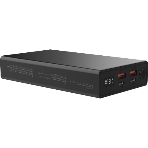 Портативный аккумулятор Digma DGPD100WA 20000mAh QC3.0/PD3.0 100W 5A 2xUSB-A/2xUSB-C черный