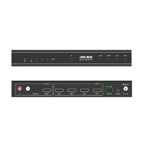 Коммутатор бесподрывный Infobit iSwitch 401MV 4K60 4x1 с многооконными функциями