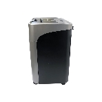 Шредер Office Kit SA375 серый/черный с автоподачей (секр.P-4) фрагменты 375лист. 42лтр. скрепки скобы пл.карты CD
