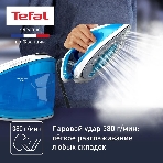 Парогенератор Tefal SV8002E0, голубой/белый