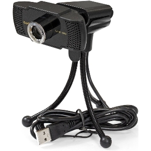 Веб-камера ExeGate BusinessPro C922 FullHD 1920x1080, 30 кадр/с, USB Type-A, микрофон (шумоподавление), универсальное крепление, штатив в комплекте