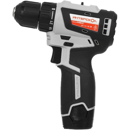 Отвертка аккумуляторная DA-10/12VK 757.2.2.43 ИНТЕРСКОЛ