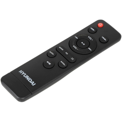 Микросистема Hyundai H-HA640 черный 150Вт FM USB BT SD/MMC/MS