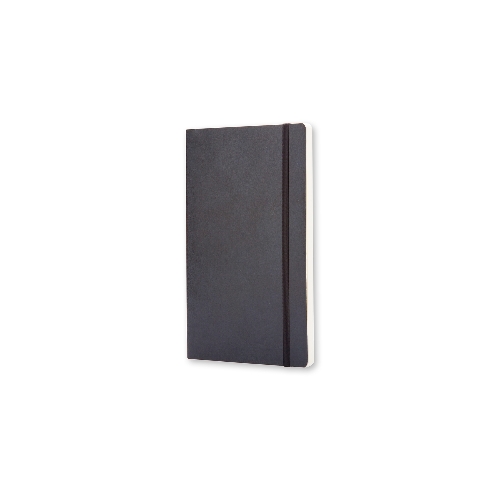 Блокнот Moleskine Classic Soft Large, 192 страниц, черный, нелинованный
