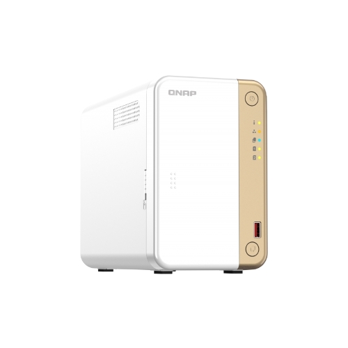 Сетевое хранилище channel QNAP TS-262-4G NAS 2 HDD trays, 2 x M.2 NVMe PCIe Gen 3 x1, 2-core Intel Celeron N4505 2.9 GHz, 4 Gb RAM (4Gb max), 1x2.5 Gigabit Ethernet, Slot PCIe Gen 3 x2, 2 USB 3.2 Gen 2 (10Gbps) Port, 2xUSB USB 2.0 port, 1xHDMI 2.0