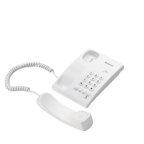 Проводной телефон MAXVI CS-02 white