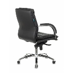 Кресло Бюрократ T-9927SL-LOW/BLACK черный, кожа