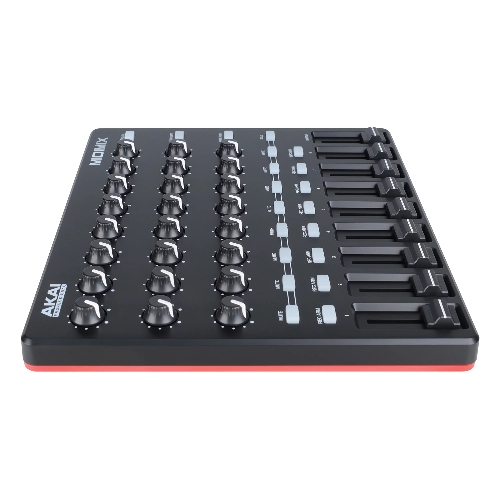 MIDI контроллер AKAI MIDIMIX 24 энкодера, 9 фейдеров, 8 кнопок Mute/Solo, 8 кнопок Rec Arm