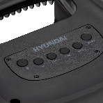 Минисистема Hyundai H-MC1230 черный 40Вт FM USB BT micro SD