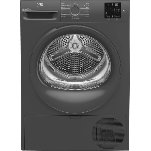 Сушильная машина Beko BM3T37220A черный, 7 кг, сушка - тепловой насос, программ - 15, 59.8 x 84.6 x 54.5 см