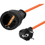 Удлинитель силовой Defender Ext2G-01-10 6А, 10 м, б/з - без рамки