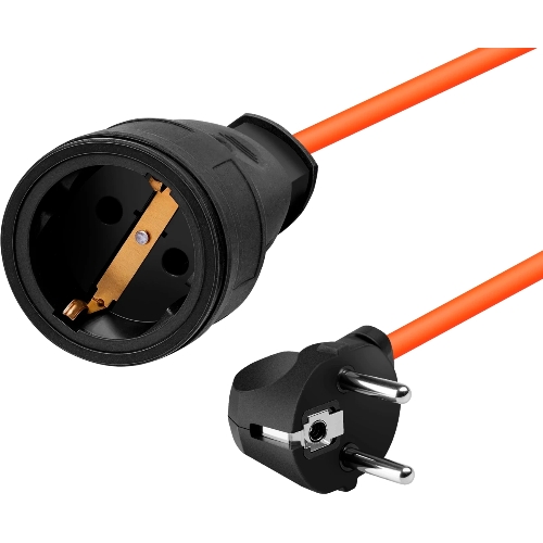 Удлинитель силовой Defender Ext2G-01-10 6А, 10 м, б/з - без рамки