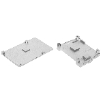 Корпус Qumo Aluminum case without fan, Raspberry Pi 3, silver(RS024)