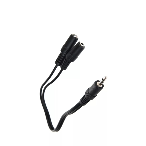 Кабель-адаптер 3.5ST(M)/2*3.5 ST(F), 0.2метра VCOM CV203