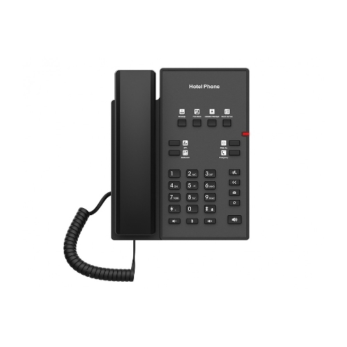 Телефон IP Fanvil H1 черный (H1 HOTEL PHONE) (упак.:1шт)