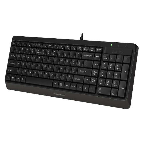 Комплект клавиатура+мышь A4Tech FStyler F1512 проводной, USB, 1200 DPI, черный