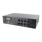 Микшер-усилитель Intrend ITMXAMP-60MT MP3, FM тюнер, USB, Bluetooth, 2хMic/3хLine входы, 1хLine выход,60 Вт, 4/8Ом/100V, IR-пульт в комплекте